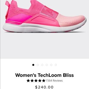 Womens APL tech loom bliss Breast Cancer limited edition